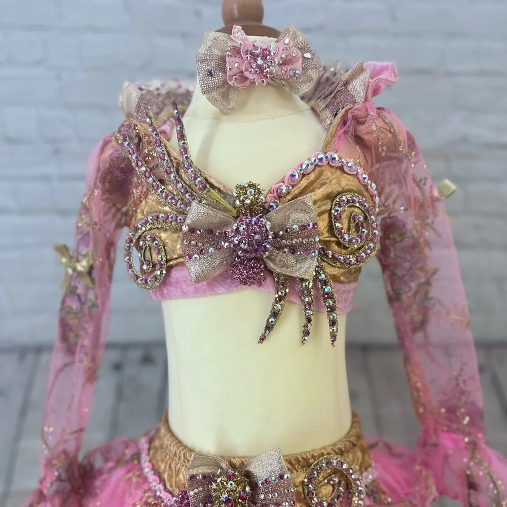 Swim Pageant Custom Glitz Swim Ultra Mega‎ Glitz Girls 4/5 Sandra Parker Designe